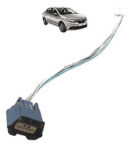 Chicote Conector Plug Sonda Lambda Logan 1.0 2014 A 2016