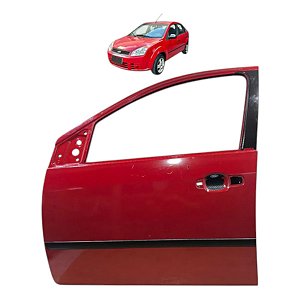 Porta Dianteira Esquerda Ford Fiesta 2007 2008 2009 A 2012