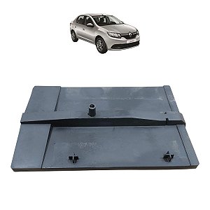 Suporte Caixa Bateria Renault Sandero Logan 2015 2016 A 2019 Preto