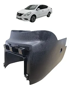 Acabamento Console Central Nissan Versa 2015 2016 A 2019 Preto