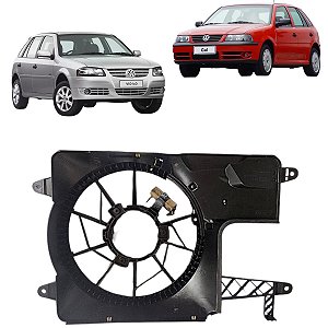 Defletor Ventoinha Radiador Vw  Gol G3 G4 2000 a 2009 Com Ar