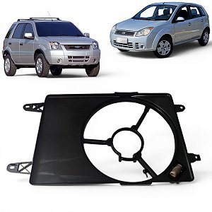 Defletor Radiador Ford Fiesta Ecosport 2003 A 2010 Com Ar