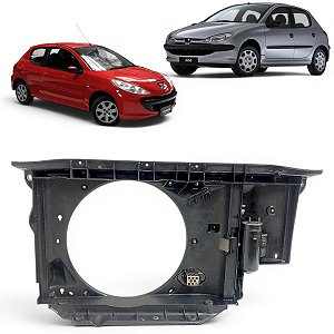Defletor Radiador Painel Frontal Peugeot 206 207 2000 A 2013