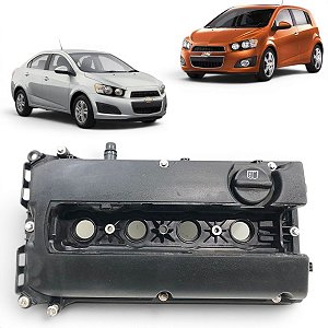 Tampa Válvulas Cabeçote Chevrolet Sonic 1.6 2012 2013 2014