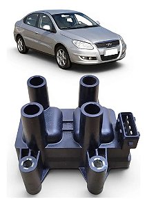 Bobina Ignição Chery Cielo Tiggo 1.6 2.0 2009 2010 A 2015