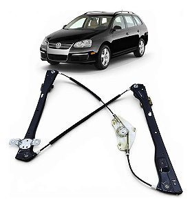 Máquina Vidro Sem Motor Dianteira Esquerda Jetta 2007 A 2011