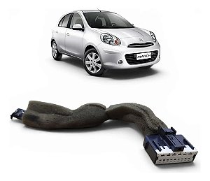 Chicote Conector Comando Ar Nissan March 2011 2012 A 2015