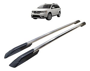 Par Rack Teto Direito Dodge Journey 2012 2013 2014 A 2018 Prata