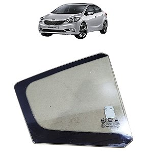 Vidro Fixo Porta Traseira Direita Kia Cerato 2014 A 2016