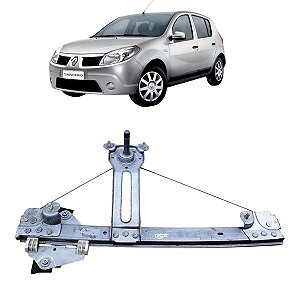 Maquina Vidro Manual Traseira Direita Sandero 2007 A 2014