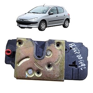 Fechadura Porta Traseira Direita Peugeot 206 2001 A 2008