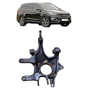 Montante Traseiro Esquerdo Hyundai Santa Fé 3.3 2014 A 2018