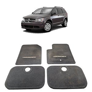 Kit Jogo Tapete Carpete Dodge Journey 2009 2010 2011
