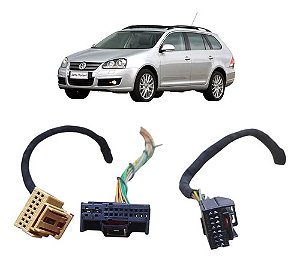 Chicote Conector Comando Ar Digital Jetta Variant 2007 A 11