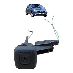 Cilindro Miolo Botão Porta Malas Clio Hatch 2000 2001 A 2006