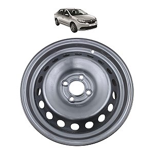 Roda Ferro 4x100 Aro 15 Renault Logan Sandero 2015 A 2020