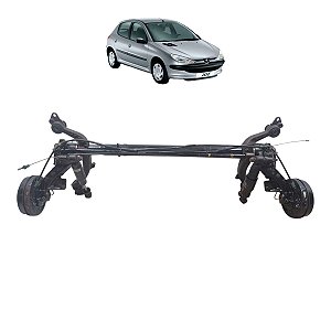 Eixo Traseiro Peugeot 206 207 2000 2001 2002 2003 A 2014