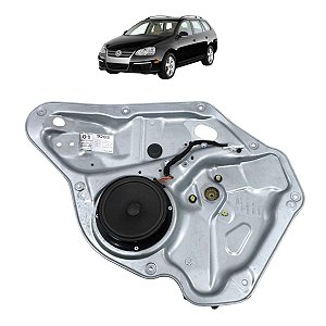 Maquina Vidro Traseiro Esquerdo Jetta Variant 2008 A 2011