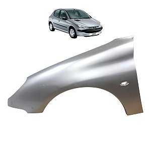 Paralama Dianteiro Esquerdo Peugeot 206 1999 2000 A 2010