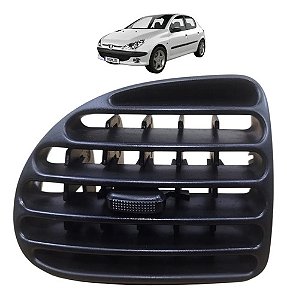 Difusor Ar Central Esquerdo Peugeot 206 1999 2000 A 2010