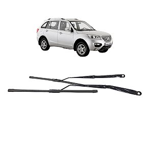 Par Braço Limpador Parabrisa Lifan X60 2012 2013 2014 A 2018