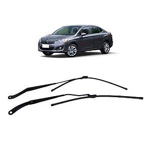 Par Braço Limpador Parabrisa Citroen C4 Lounge 2014 A 2019