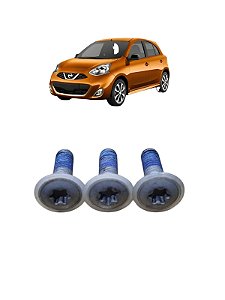 Kit Parafusos Fechadura Porta Nissan March 2011 2012 A 2016