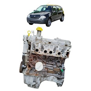 Motor Parcial Renault Clio 1.6 8v Gasolina 1999 2000 A 2002