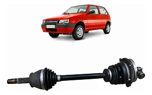 Semi Eixo Dianteiro Esquerdo Fiat Uno Mille 2004 A 2013