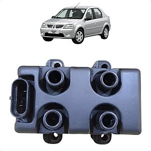 Bobina Ignicao Renault Logan Sandero Clio 1.6 8v 2007 A 2014