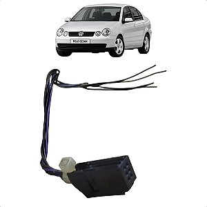 Chicote Botao Trava Vidro Eletrico Polo Fox 2003 A 2014