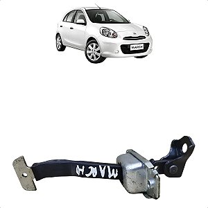 Limitador Porta Traseira Nissan March Versa 2011 A 2019