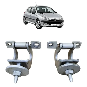Par Dobradiça Tampa Traseira Porta Peugeot 206 1999 A 2010