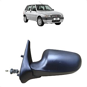Retrovisor Manual Esquerdo Fiat Uno Mille 2004 A 2013