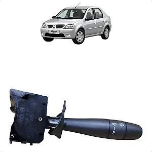 Chave Alavanca Limpador Parabrisa Renault Logan 2007 A 2013