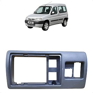 Moldura Painel Botoes Cinzeiro Citroen Berlingo 1998 A 2002 Cinza