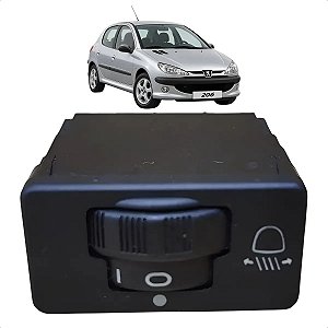 Botao Regulagem Altura Farol Peugeot 206 207 1999 A 2014