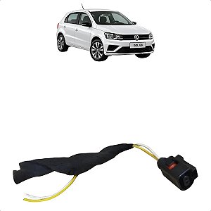 Chicote Fechadura Elétrica Traseira Vw Gol G7 2016 A 2022