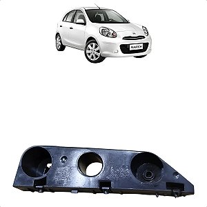 Guia Suporte Para-choque Dianteiro Esquerdo Nissan March