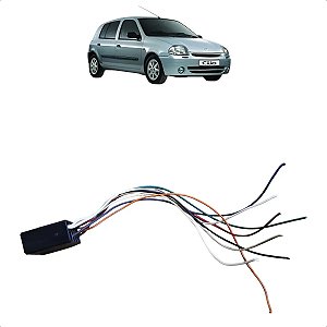 Chicote Botao Retrovisor Eletrico Renault Clio 2000 A 2012
