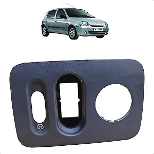 Moldura Comandos Painel Esquerdo Renault Clio 2000 A 2012