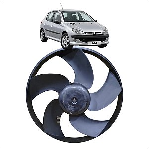 Ventoinha Radiador Peugeot 206 1.4 1.6 1999 A 2010