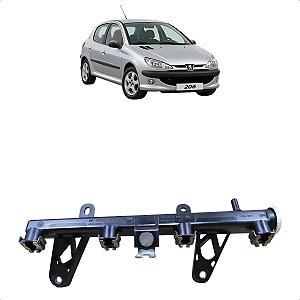 Flauta Injeção Combustível Peugeot 206 207 1.4 2004 A 2014