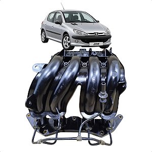 Coletor Admissao Peugeot 206 207 Citroen 2004 A 2015 1.4 8v