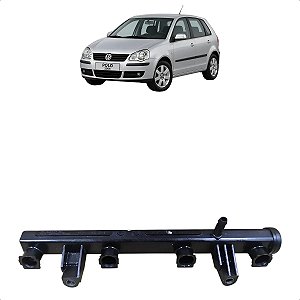 Flauta Combustivel Bico Injetor Vw Polo Fox Gol 2003 A 2014