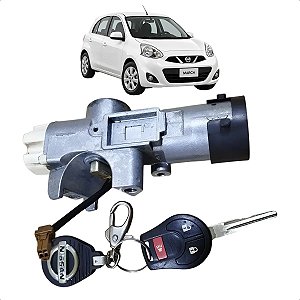 Cilindro Ignição Comutador Chave Nissan March 2012 A 2019