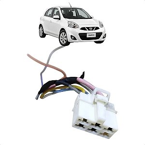 Chicote Cilindro Ignição Comutador Nissan March 2012 A 2019