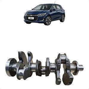 Virabrequim Motor Chevrolet Onix Plus 2020 A 2024 1.0