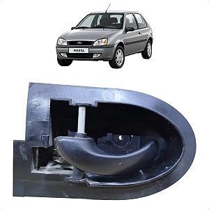 Maçaneta Interna Traseira Esquerda Ford Fiesta 1996 A 2006 Cinza