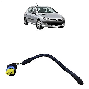 Chicote Plug Conector Pedal Acelerador Peugeot 206 207 1.4
